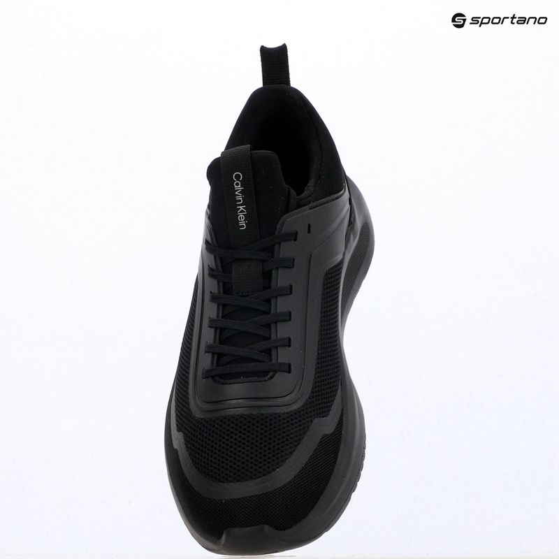 Buty męskie Calvin Klein HM0HM02164 Light Eva Run Lace Sock triple black 9