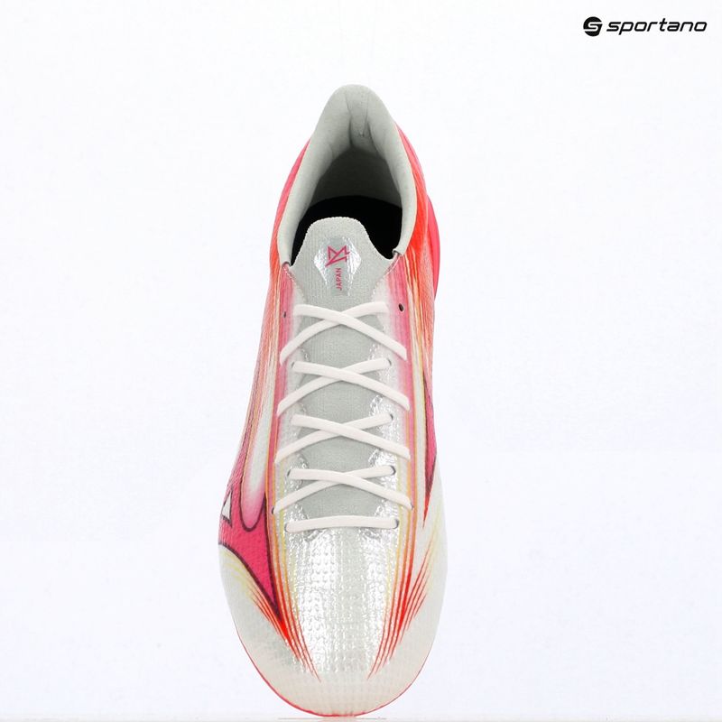 Buty piłkarskie Mizuno Alpha III Japan FG white/fuchsia purple 9
