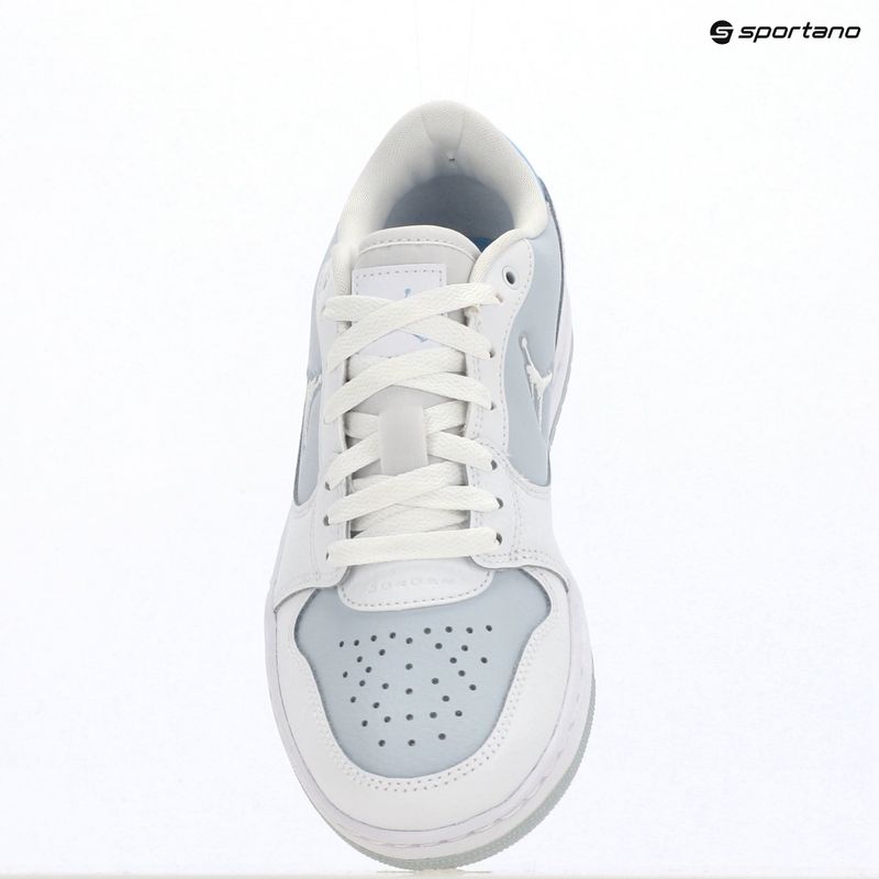 Buty damskie  Jordan Court Connect Low white/aura/psychic blue 14