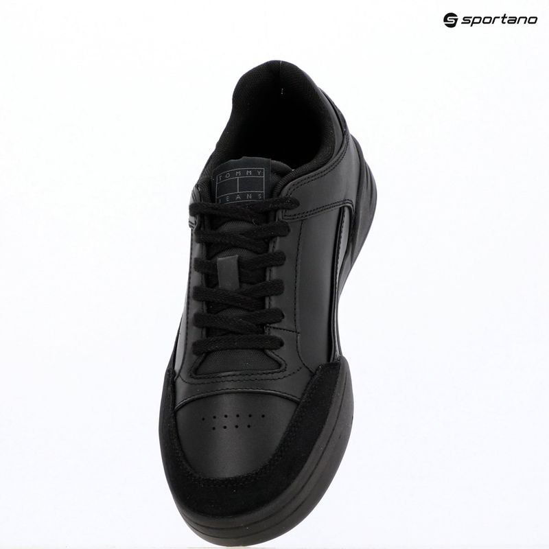 Buty męskie Tommy Jeans Cupsole Leather black 9