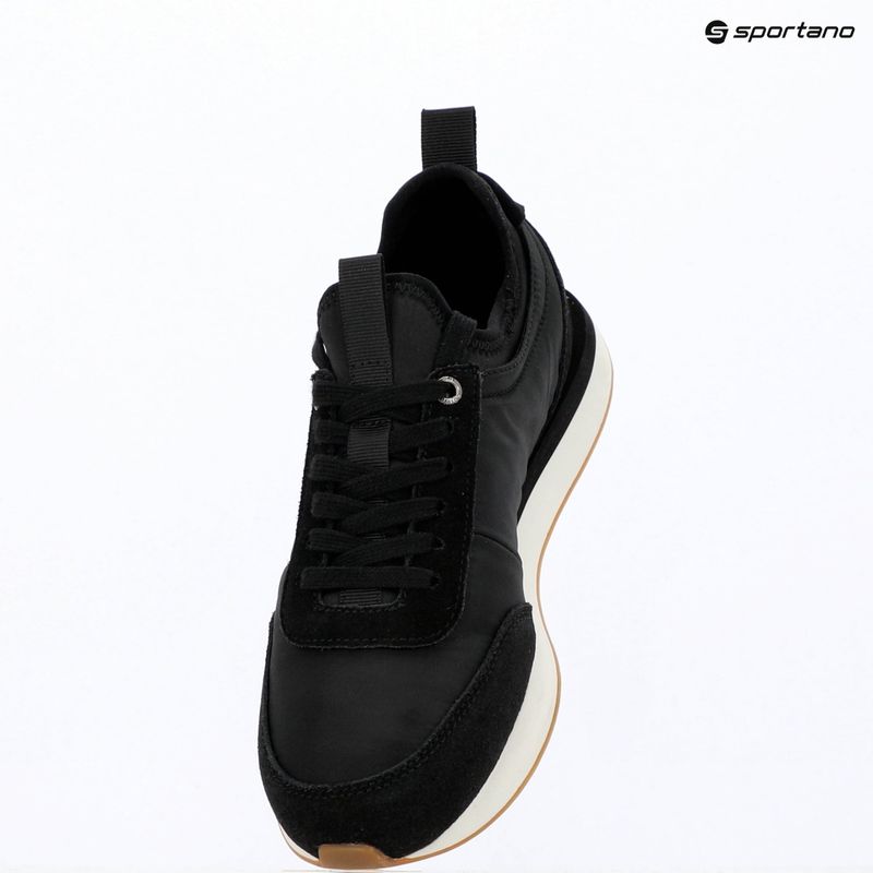 Buty damskie Calvin Klein YW0YW02060 Retro Runner Sock Laceup Mix Mat black/gyn metal/gum 9