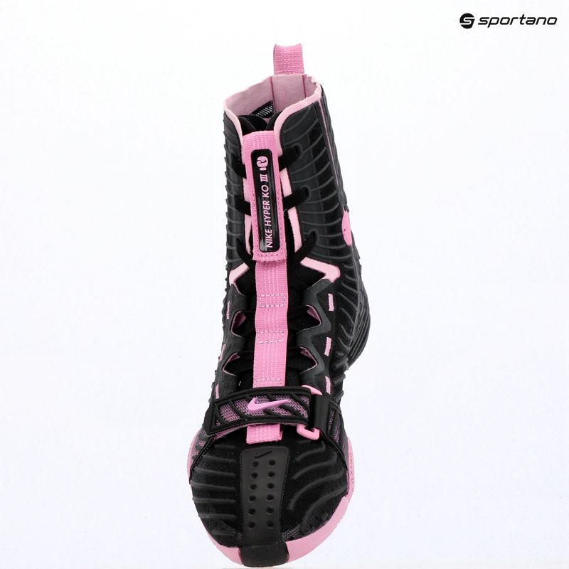 Buty bokserskie Nike HyperKo 3 black/light magenta 9