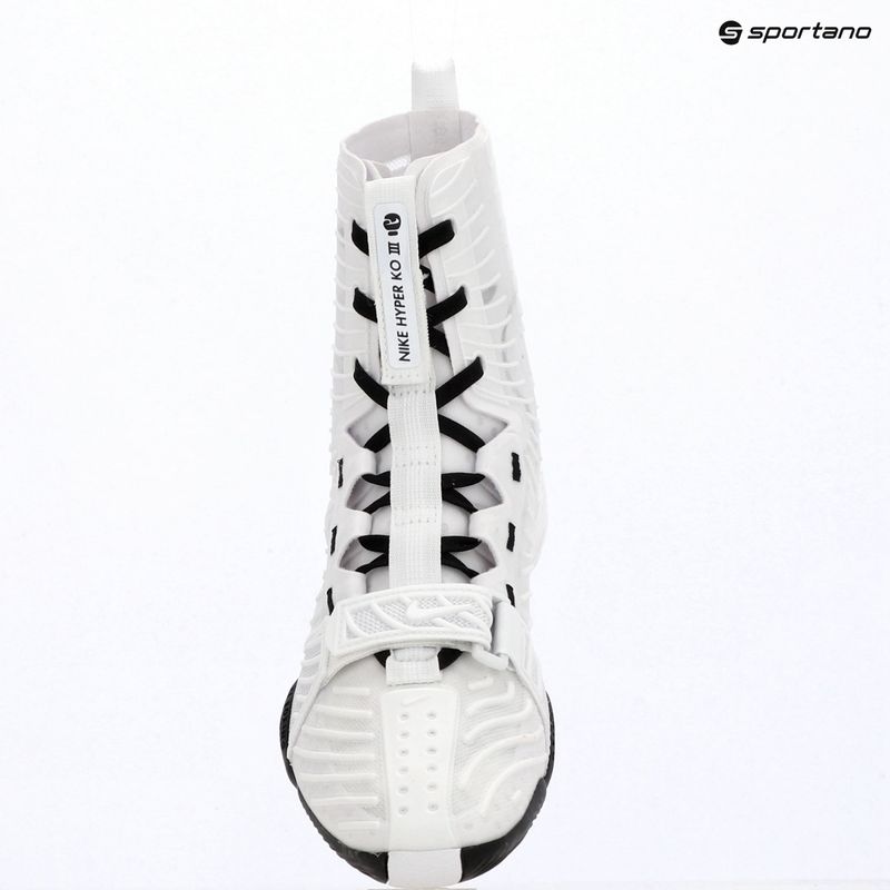 Buty bokserskie Nike HyperKo 3 white/black 9