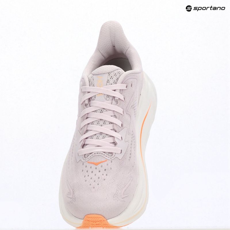 Buty do biegania damskie HOKA Clifton 10 lilac cream/tangerine glow 18