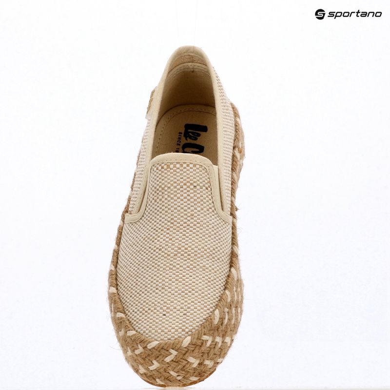 Espadryle damskie Lee Cooper LCW-26-31-4332LA beige 9