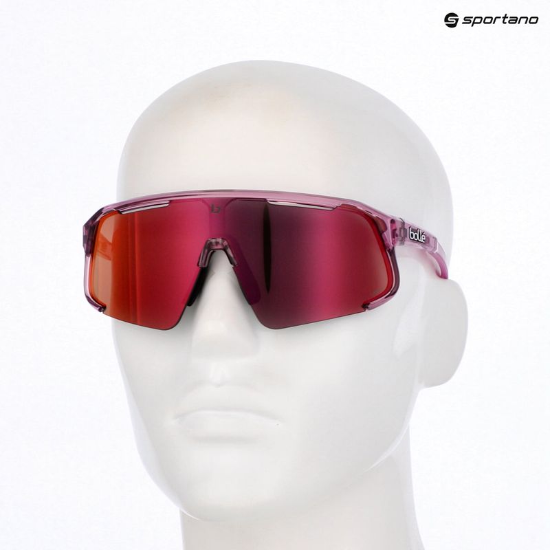 Okulary przeciwsłoneczne Bollé Speedchaser astro pink crystal/volt ruby 3
