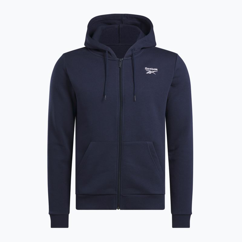 Bluza męska Reebok Identity SL Fleece FZ vector navy 4