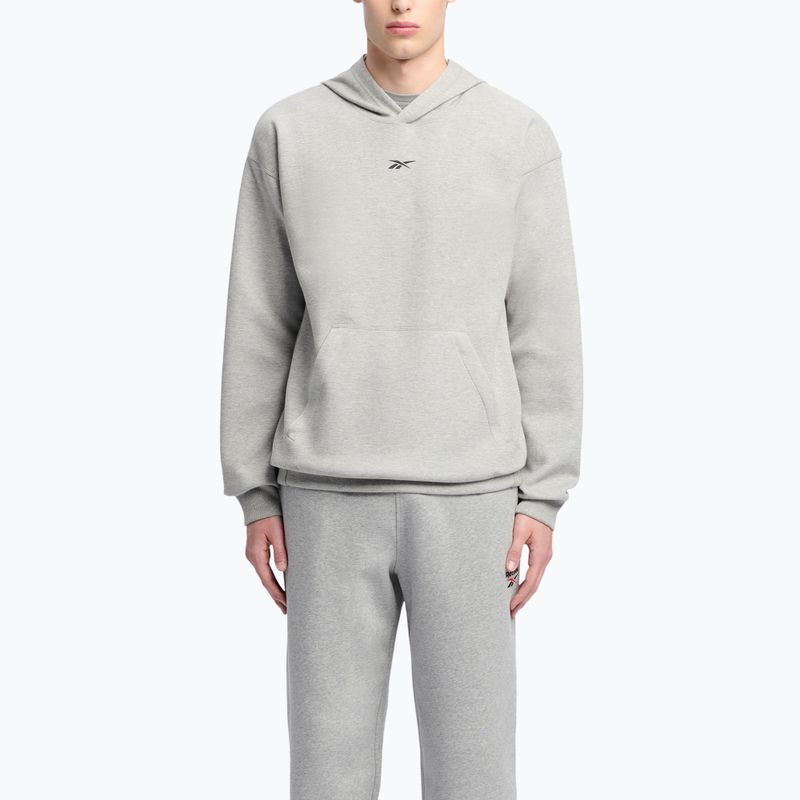 Bluza męska Reebok Athlete Hoodie medium grey heather