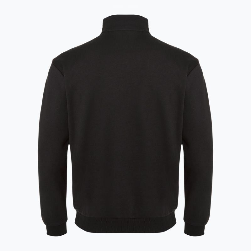 Bluza treningowa męska Reebok Identity Fleece 1/4 Zip black/white/vector red 2