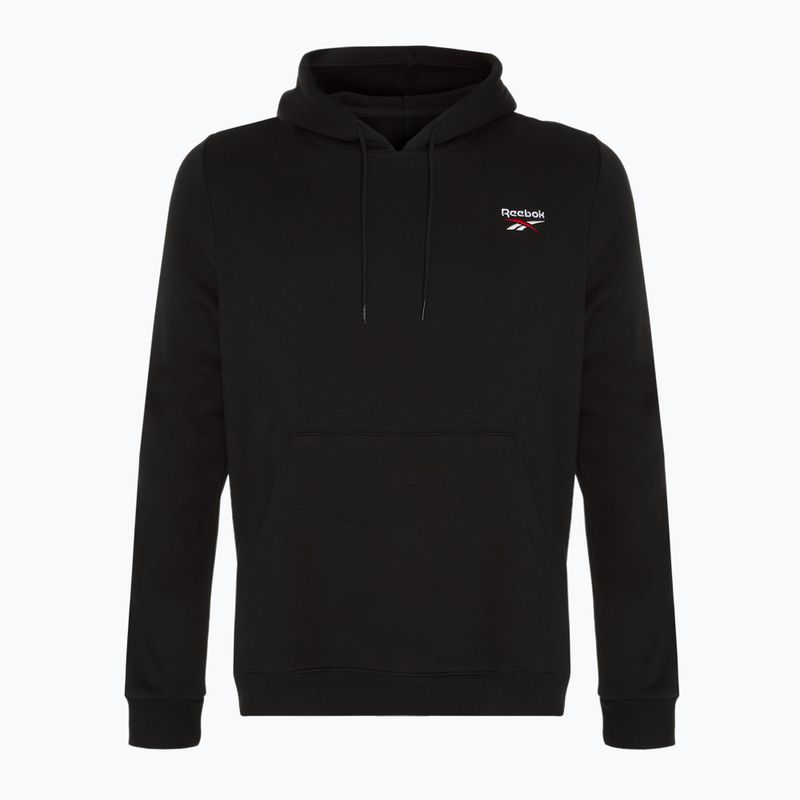 Bluza męska Reebok Identity Small Logo Fleece black/white/vector red