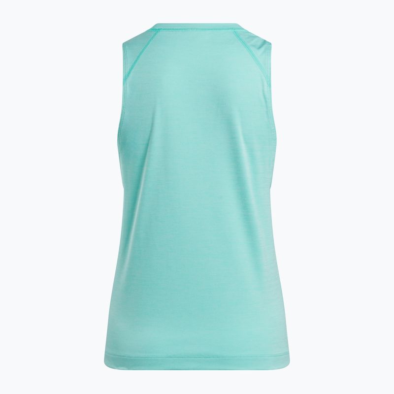 Koszulka treningowa damska Reebok Id Train Tank ai aqua 5