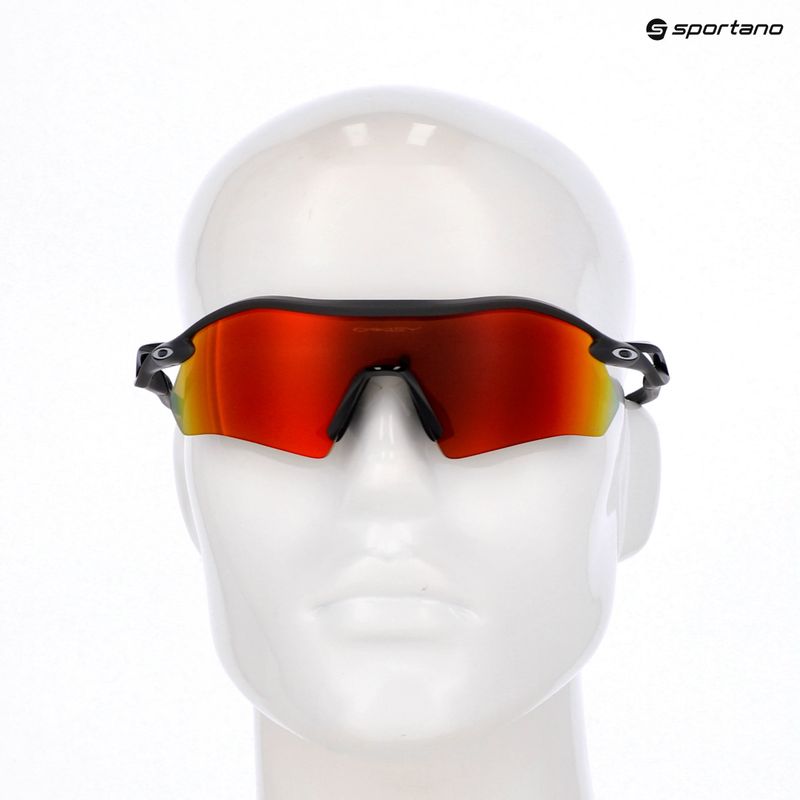 Okulary przeciwsłoneczne Oakley Radar Plate matte carbon/prizm ruby 9