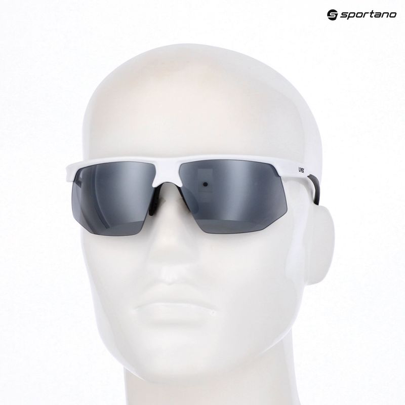 Okulary przeciwsłoneczne UVEX Aerios white/mirror silver 7