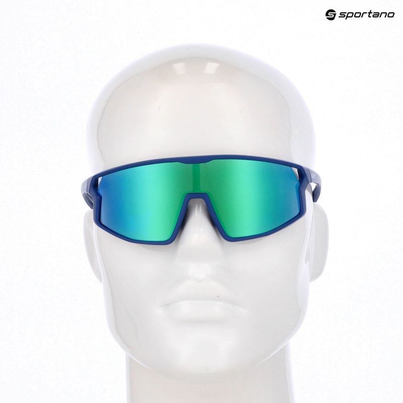 Okulary przeciwsłoneczne dziecięce UVEX Skyryse Jr blue matt/mirror green 7