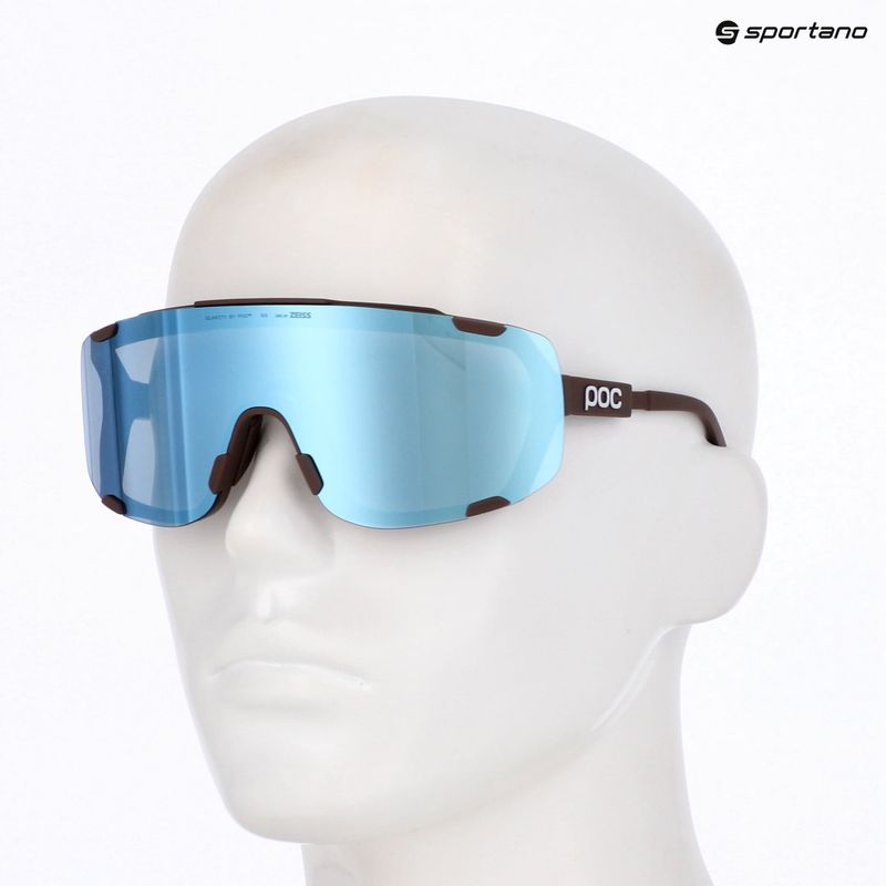 Okulary przeciwsłoneczne POC Devour Mid bronzite brown/clarity univ/partly sunny turquoise 6