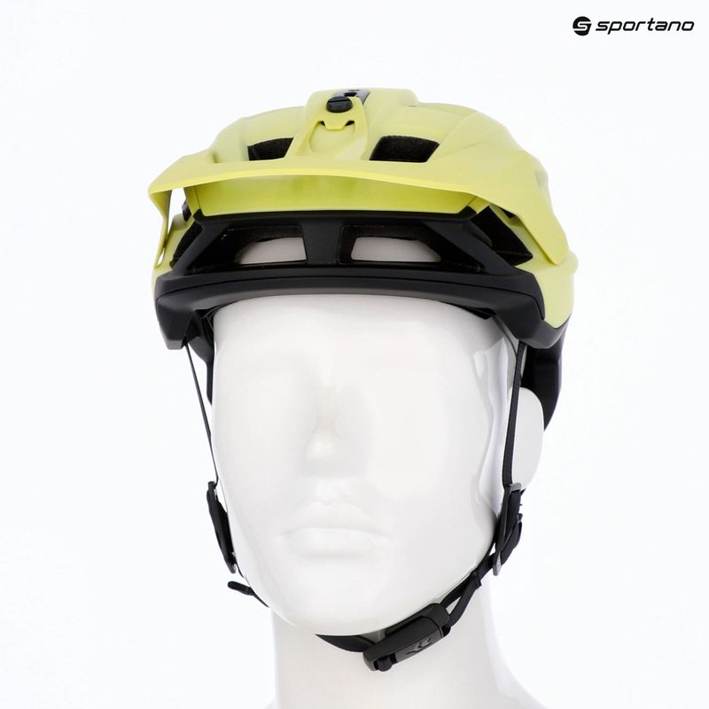 Kask rowerowy Fox Racing Speedframe Pro Backfade lime 7