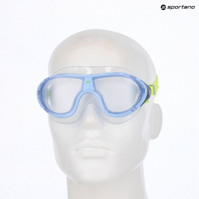 Maska do pływania dziecięce Speedo Biofuse 2.0 pale purple/clear 9