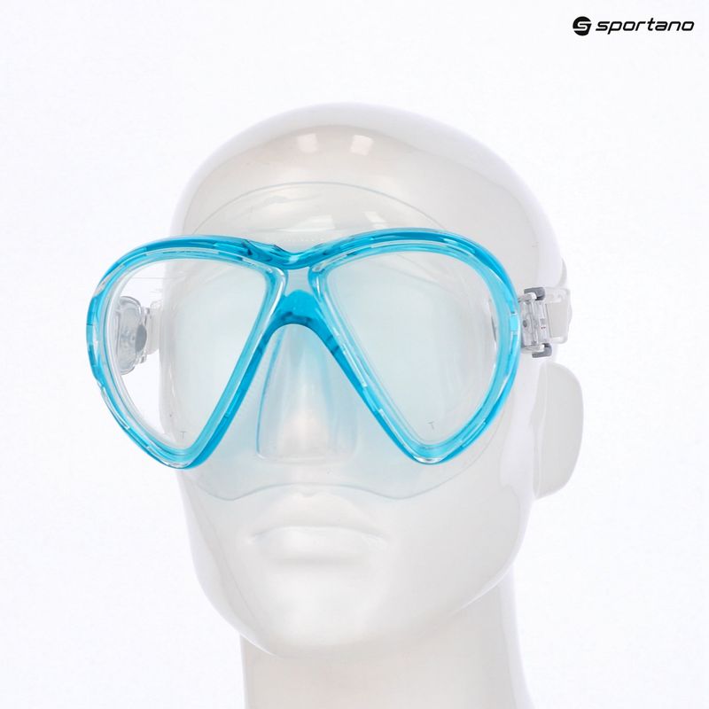 Maska do nurkowania Mares Marea reflex aqua/clear 3