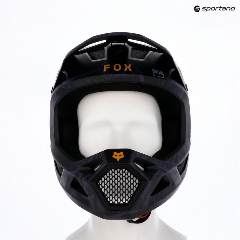 Kask rowerowy Fox Racing Rampage Img Print plum 7