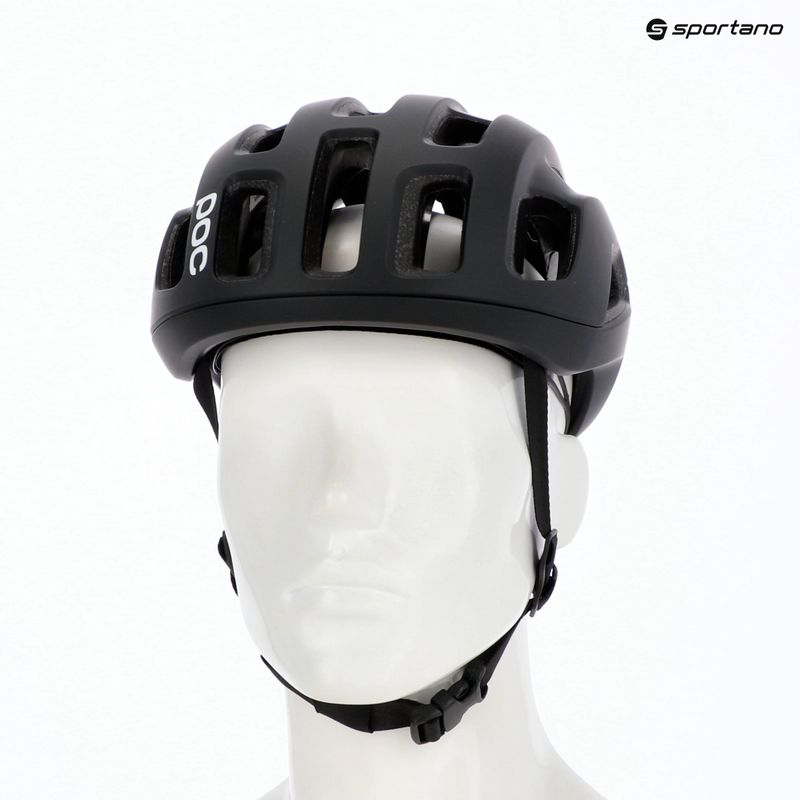 Kask rowerowy POC Ventral Air MIPS uranium black matt/hydrogen white w. logo 15