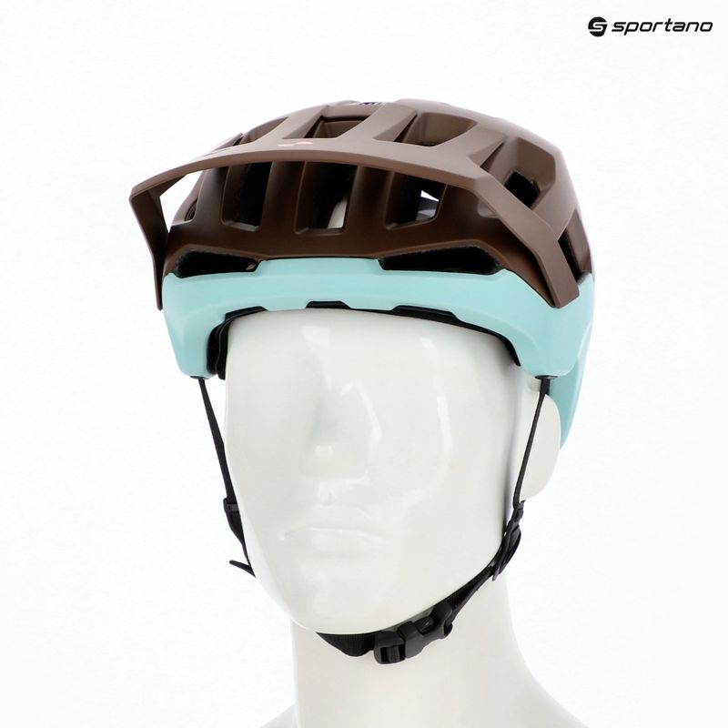 Kask rowerowy POC Kortal Race MIPS bronzite brown matt/lazurite blue matt 14