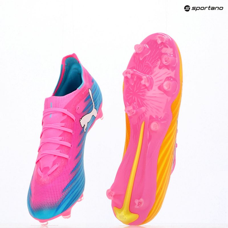 Buty piłkarskie PUMA Ultra 6 Match FG/AG poison pink/puma wht/sun stream/bright aqua/puma blk 9