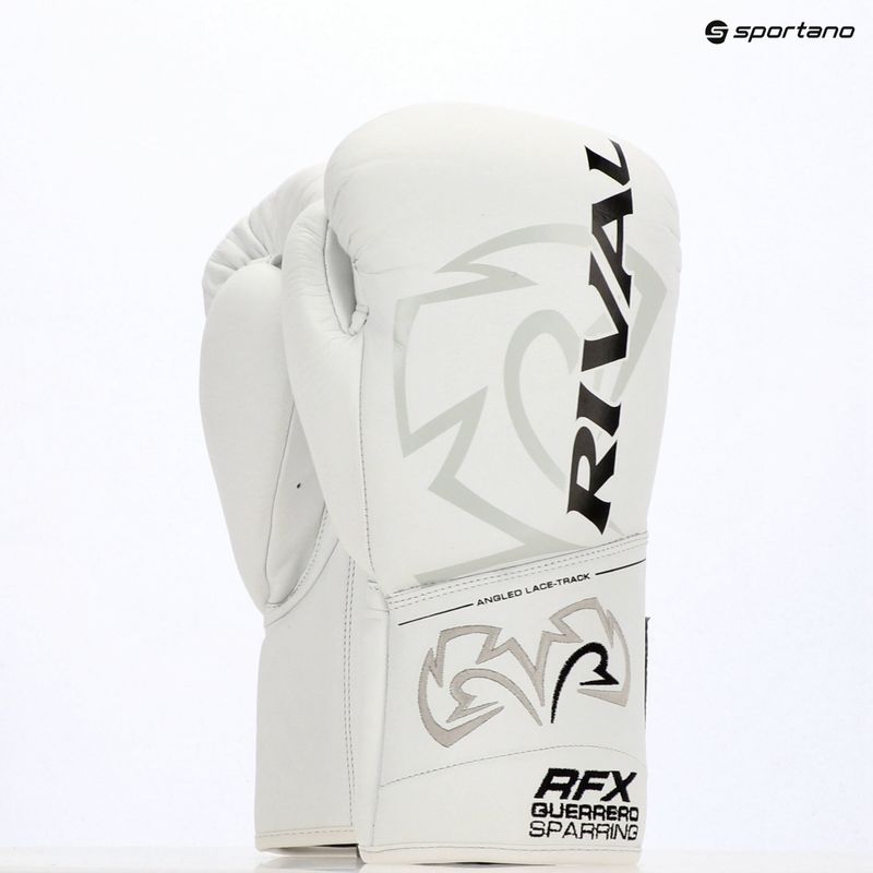Rękawice bokserskie Rival RFX-Guerrero Sparring-SF-H white 12