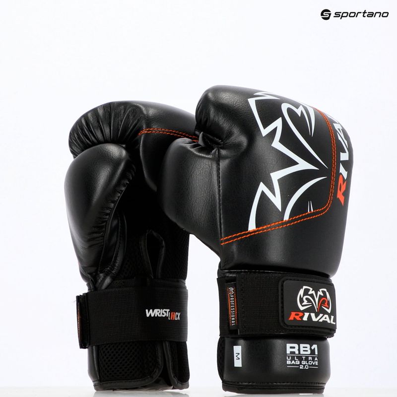 Rękawice bokserskie Rival RB1 Ultra Bag 2.0 black 16