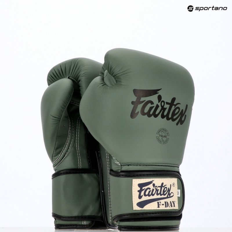Rękawice bokserskie Fairtex F-DAY Limited Edition pickle 16