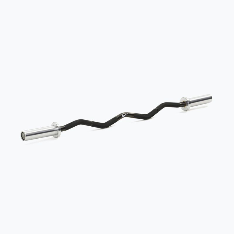 Gryf łamany Nike Strength Curl Bar black swoosh 6