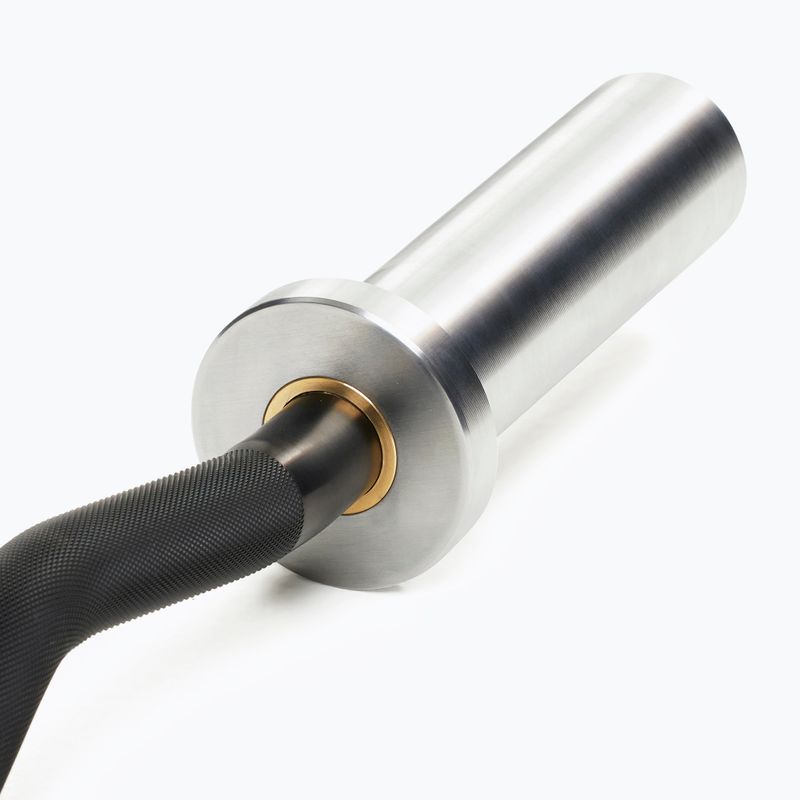 Gryf łamany Nike Strength Curl Bar black swoosh 8