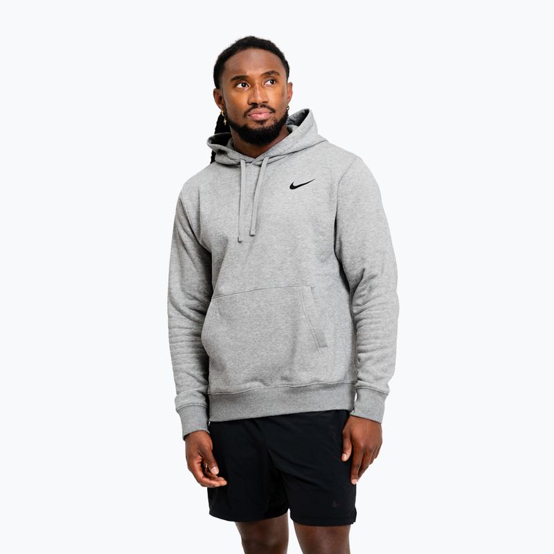 Bluza męska Nike Strength S&C Hoodie heather grey/black