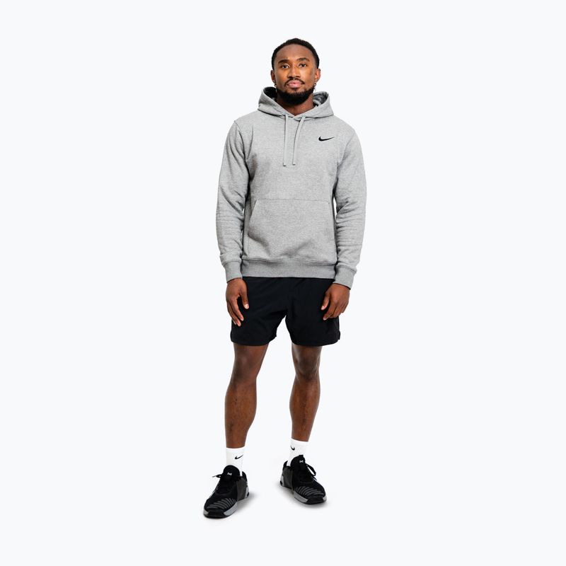 Bluza męska Nike Strength S&C Hoodie heather grey/black 2