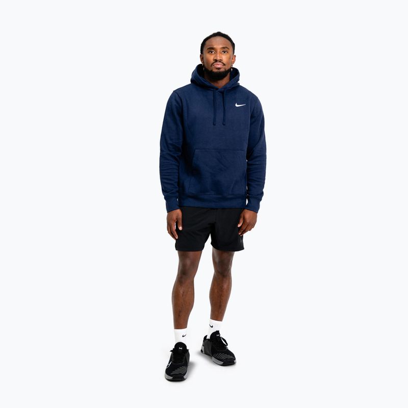 Bluza męska Nike Strength S&C Hoodie navy/white 2