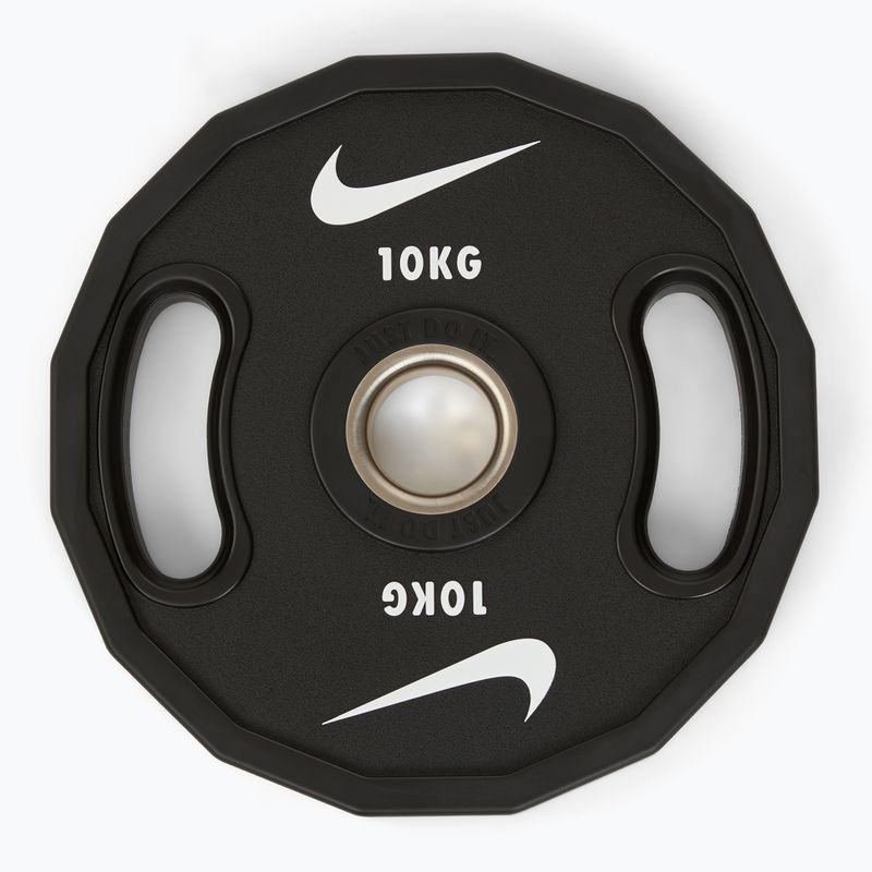 Obciążenie bumperowe Nike Strength Pro Urethane Plates 10 kg black/white 2