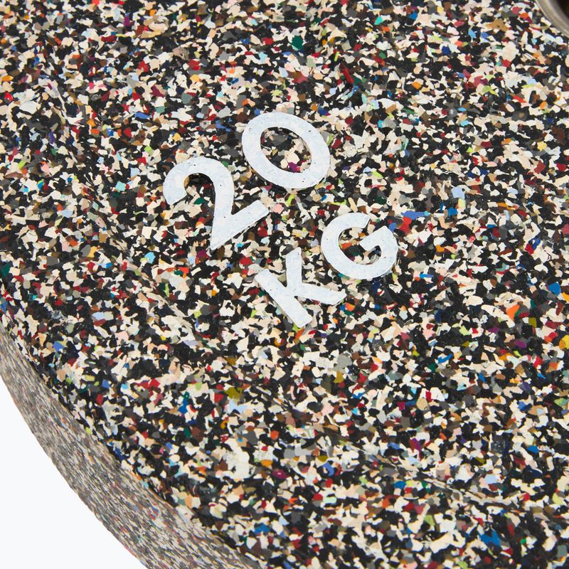 Obciążenie bumperowe Nike Strength Grind Bumper Plates 20 kg basalt 3
