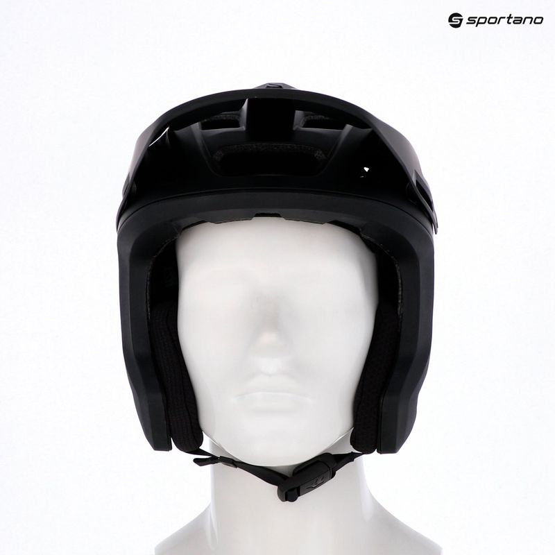 Kask rowerowy Fox Racing Dropframe Pro matte black 17