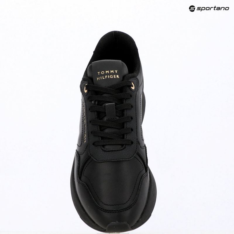 Buty damskie Tommy Hilfiger Retro Runner black 9