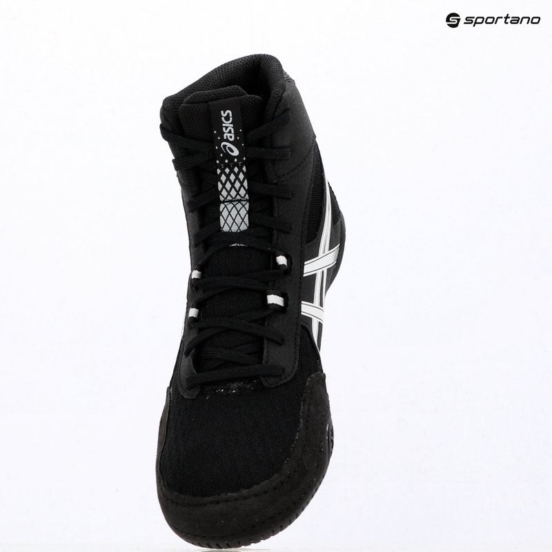 Buty zapaśnicze ASICS Matcontrol 4 black/white 17