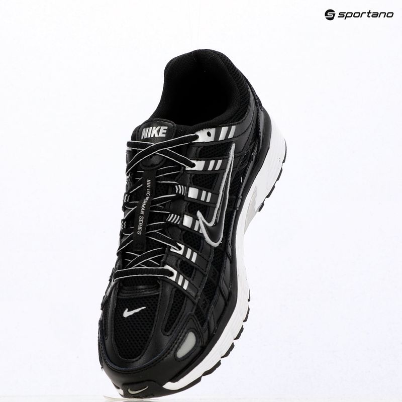 Buty męskie Nike P-6000 black/white/metallic silver/black 14