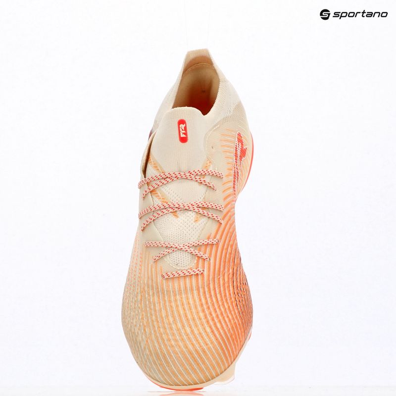 Buty piłkarskie PUMA Future 9 Fusin FG/AG sugared almond/puma white/ultra red/puma black 9