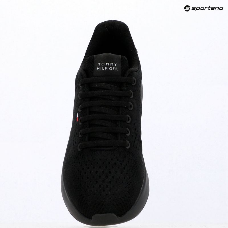 Buty męskie Tommy Hilfiger Lightweight Runner Knit black 9