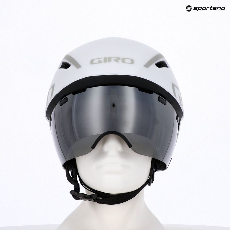 Kask rowerowy Giro Aerohead MIPS matte white silver 3