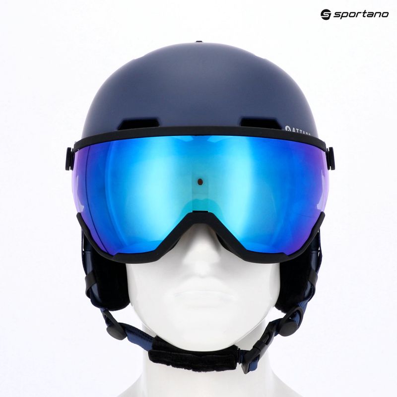 Kask narciarski ATTABO Avens 2.0 Visor niebieski 11