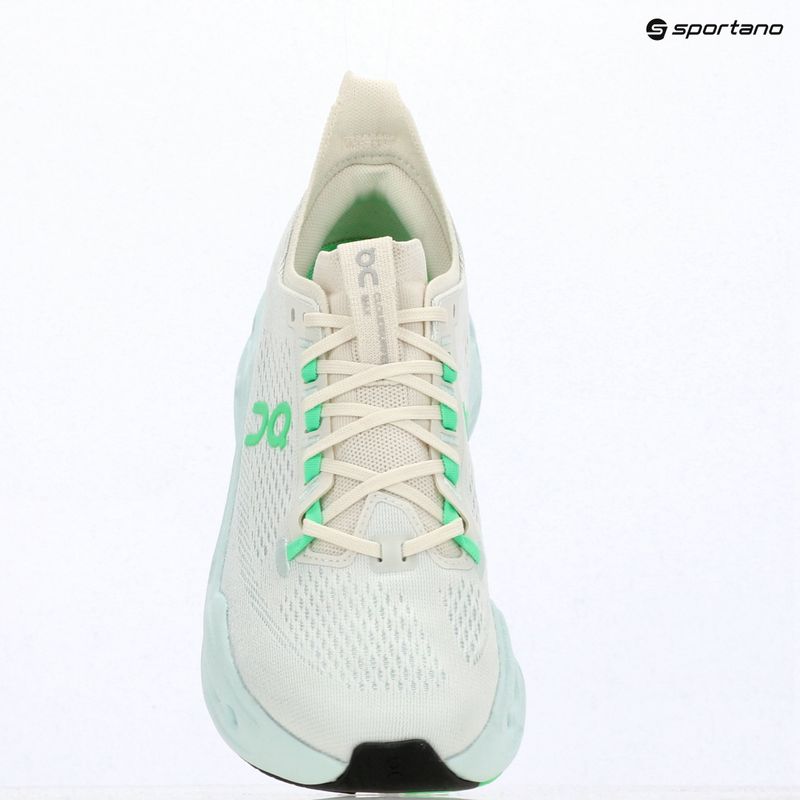 Buty do biegania damskie On Cloudsurfer Max ivory/flurry 16