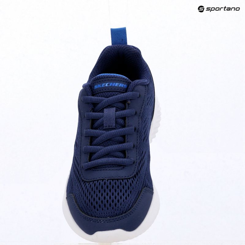 Buty dziecięce SKECHERS Bounder Quanta-Pacer blue 8