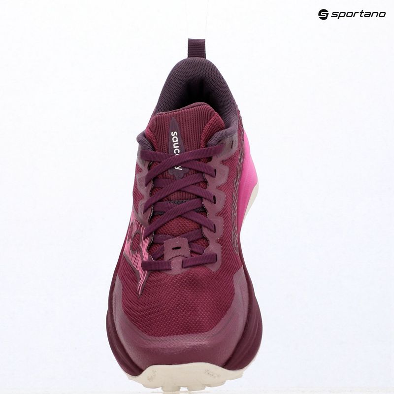 Buty do biegania damskie Saucony Peregrine 16 plum/mulberry 8