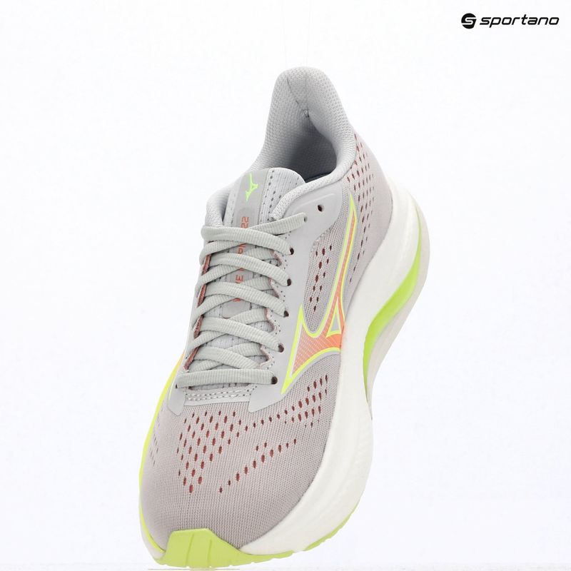 Buty do biegania damskie Mizuno Wave Inspire 22 cloudscape/desert flower/lime pulp 8