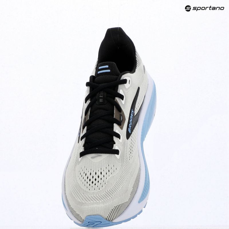 Buty do biegania męskie Brooks Ghost 18 white/black/open air 7