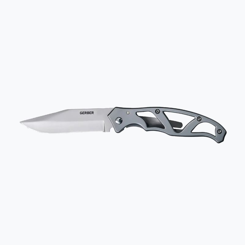Nóż składany Gerber Paraframe I + Mullet + Barbill silver 4